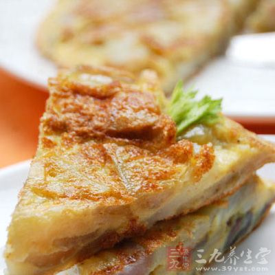 西班牙土豆雞蛋餅的制作方法