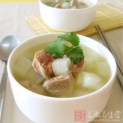 白蘿卜炖羊肉的制作方法