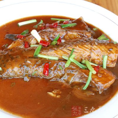 紅燒草魚尾的制作方法