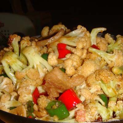 花椰菜炒肉的做法 花椰菜炒肉的做法