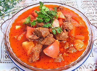 西紅柿牛肉的做法