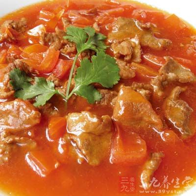 西紅柿牛肉的做法三