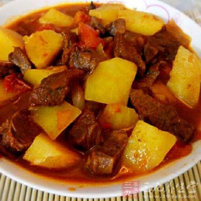 土豆炖牛肉飲食特點