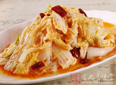 酸辣白菜的制作方法