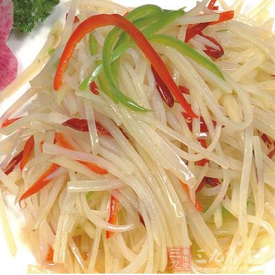 家常土豆絲的制作方法