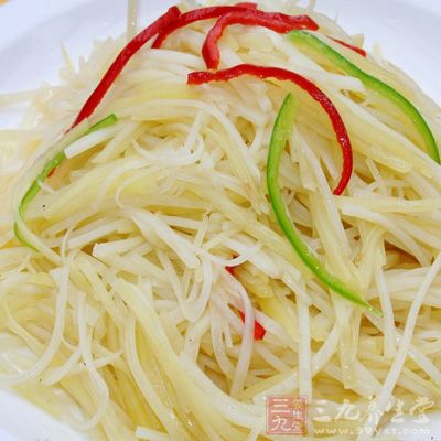 簡易醋溜土豆絲的制作方法