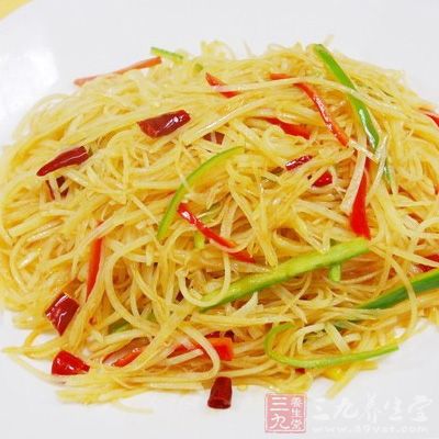 家常醋溜土豆絲的制作方法