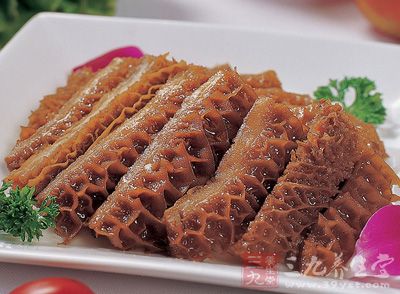 香鹵牛肚的制作方法