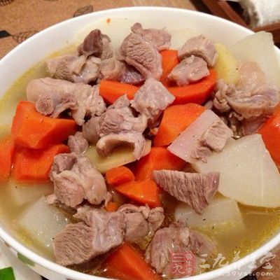 清炖羊肉湯的制作方法