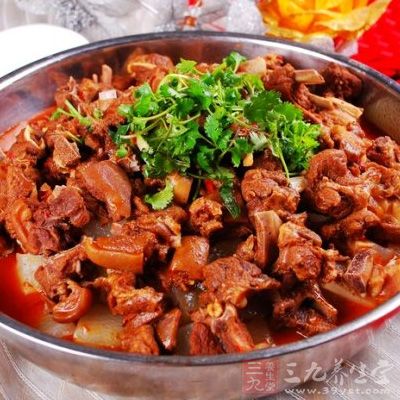 紅燒羊肉煲的制作方法