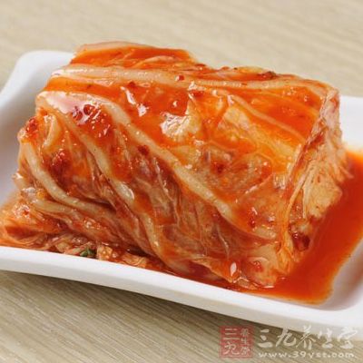 朝鮮辣白菜的制作方法