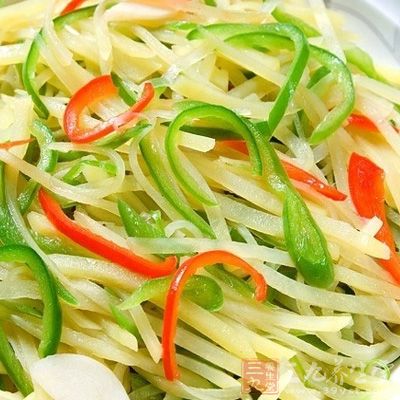 家常酸辣土豆絲的制作方法