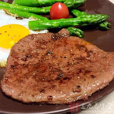 煎牛排的制作方法