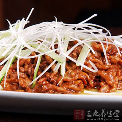 京醬肉絲的做法二