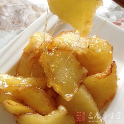 家常拔絲蘋果的制作方法
