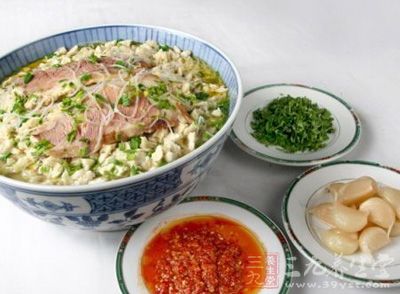羊肉泡馍的制作方法
