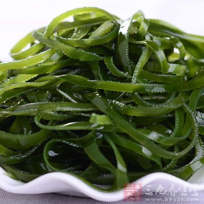 海帶洗去泥沙