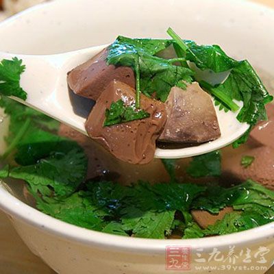 雞鴨血湯的做法