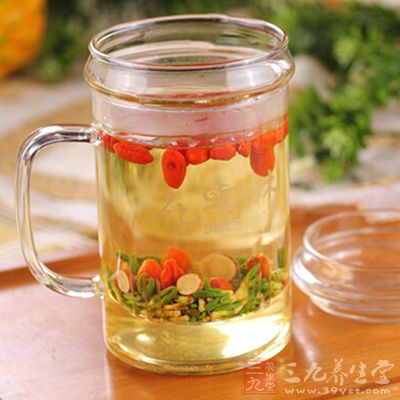 菊花枸杞茶的制作方法