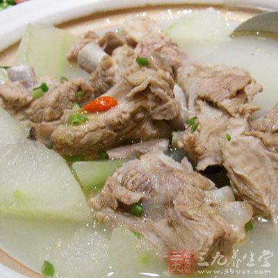 豬排骨7~8塊，冬瓜小半個
