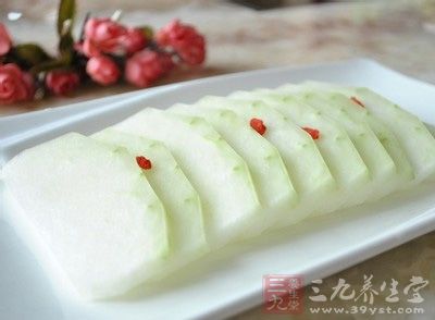 、可用於暑熱口渴、痰熱咳喘、水腫、腳氣、脹滿、消渴、痤瘡、面斑、 脫肛、痔瘡等