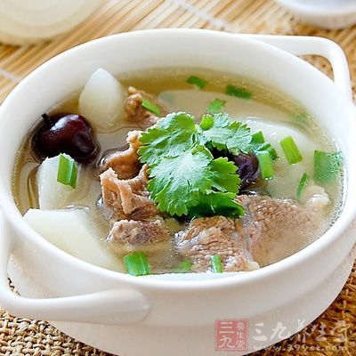 山藥羊肉湯的制作方法