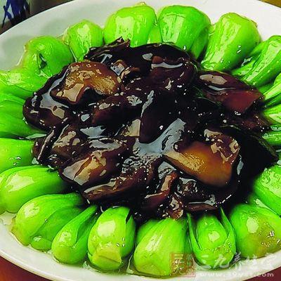 香菇油菜的做法二