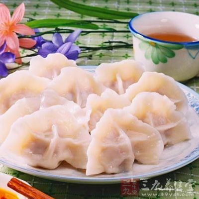香芹餃子的制作方法