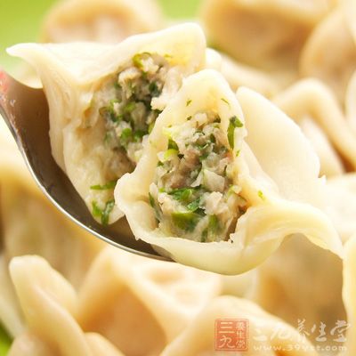 芹菜牛肉餡餃子的制作方法