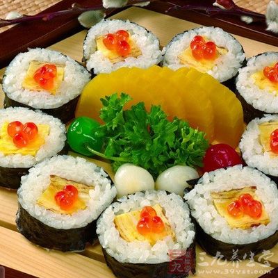 蔬菜壽司的制作方法