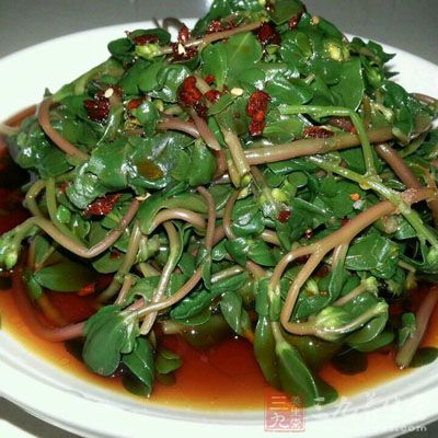 涼拌馬齒苋，方便好好吃