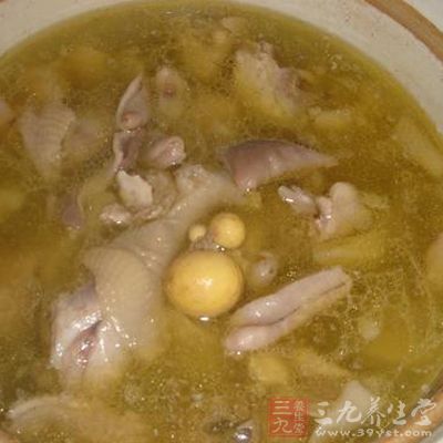 豬肚煲土雞