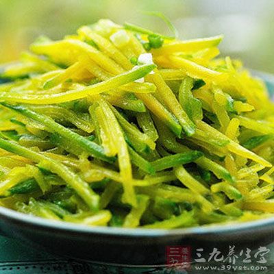 脆炒南瓜絲