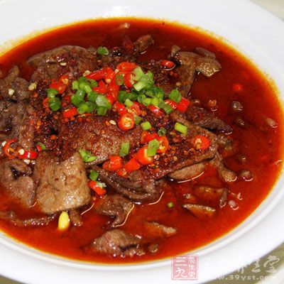 麻辣豬肝的做法