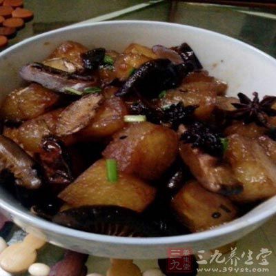 素菜葷吃的紅燒冬瓜