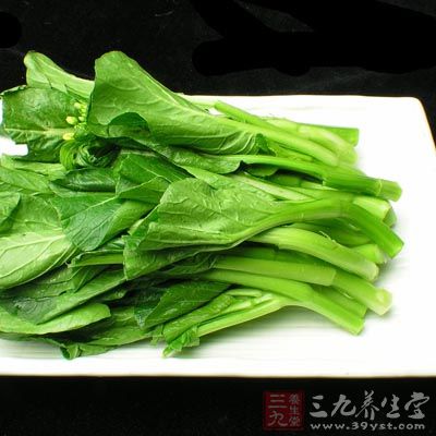 最後加入菜心