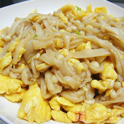 金針菇炒蛋 金針菇炒蛋