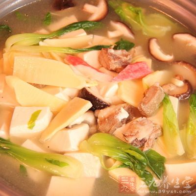 白菜豆腐鍋