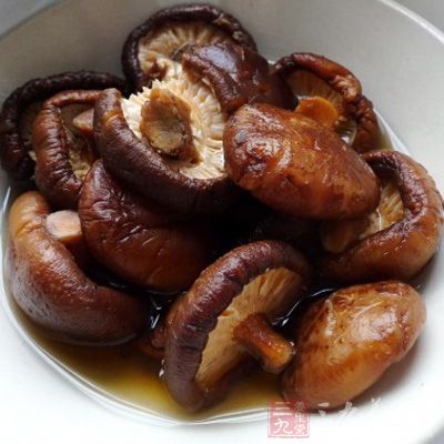 干香菇洗淨