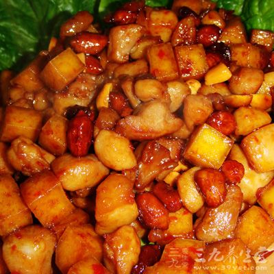 宮爆豆腐丁的做法