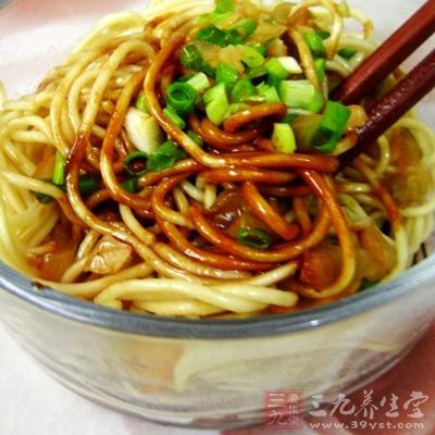 芝麻醬面條的做法