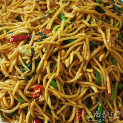 噴香面條的做法