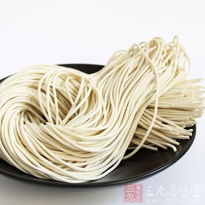 面條不容易消化