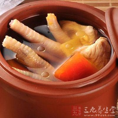 節瓜雞腳湯