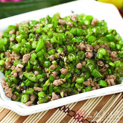 榄菜肉碎四季豆的秘訣