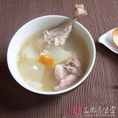 陳皮蘑菇鴨肉湯