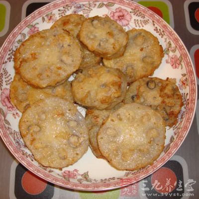 酥香藕夾的做法