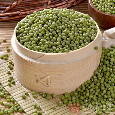 綠豆有清熱、解毒、祛火之功效