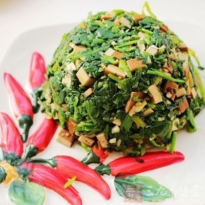 推薦食譜：菠菜拌豆干