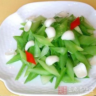 鮮拌莴苣的制作方法